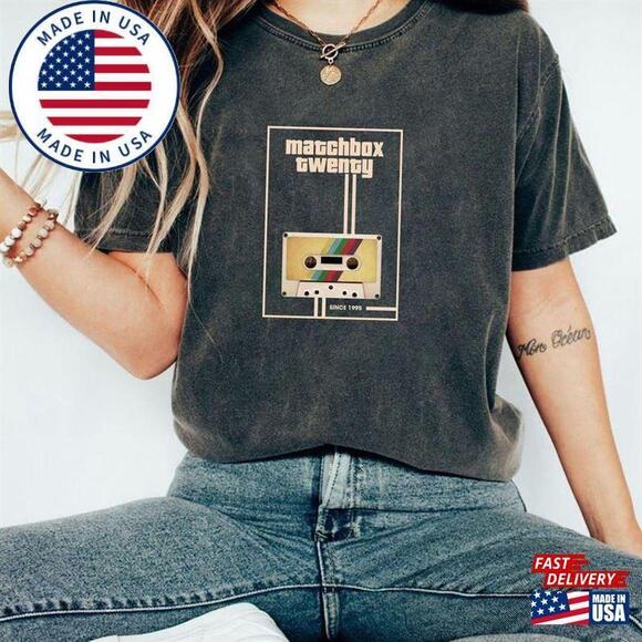 Other - Matchbox Twenty Music Retro Cassette Tape T-Shirt Tour Tshirt Unisex